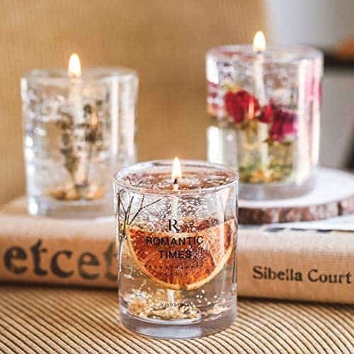 True Flower Jelly scented candles